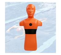 Manichino Di Addestramento For Il Salvataggio In Acqua, Modello Di Esercitazione Antincendio, Con 3 Fori Di Iniezione Acqua, Drenaggio Rapido, For Esperimenti Di Simulazione(Orange)