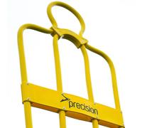 Precision Airstream Pro Free Kick Mannequin 3 Units Giallo 180 cm