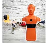 Manichino di salvataggio in acqua per la prevenzione dell'annegamento con 3 fori di iniezione