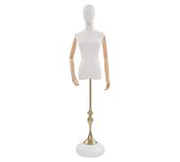 Manichino femminile da sarto, manichino con altezza regolabile, per negozi di abbigliamento, vetrine, centri commerciali, negozi di sartoria, 35 x 138 x 230 cm