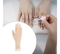 Manichino femminile modello a mano per nail art supporto per pratica,