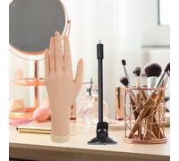 Manichino flessibile e morbido per esercitarsi con le unghie, per