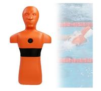 Manichino For Addestramento Al Salvataggio In Acqua, Modello For Esercitazione Antincendio, Design Ad Alta Visibilità In Plastica PE, For Esercitazioni Di Salvataggio(Orange)