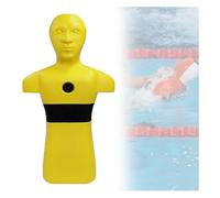 Manichino For Addestramento Al Salvataggio In Acqua, Modello For Esercitazione Antincendio, Design Ad Alta Visibilità In Plastica PE, For Esercitazioni Di Salvataggio(Yellow)