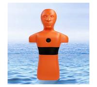 Manichino For Addestramento Al Salvataggio In Acqua,simulatore Addestramento Al Salvataggio In Piscina,strumenti Didattici For La Prevenzione Annegamento(Orange)