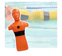 Manichino For Addestramento Al Salvataggio In Acqua,simulatore Di Addestramento Al In Piscina,dispositivo Rapido Con Iniezione D'acqua(Orange)