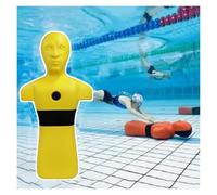 Manichino For Addestramento Al Salvataggio In Acqua,simulatore For Addestramento Al Salvataggio In Piscina,dispositivo Salvataggio Rapido Con Iniezione D'acqua(Yellow)