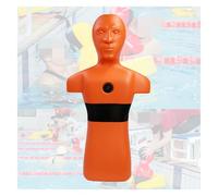 Manichino For Addestramento Al Salvataggio In Acqua, Strumento For La Pratica Del Salvataggio In Piscina For Addestramento Antincendio, Iniezione/drenaggio Rapido Acqua(Orange)