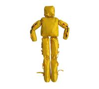 Manichino For Addestramento Al Salvataggio In Acqua, Tessuto A Doppio Strato, Gonfiabile E Riempibile Di Sabbia, For Esercitazioni Di Emergenza Antincendio(Yellow,170cm/10kg)