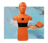 Manichino For Addestramento All'acqua Arancione/giallo,modello For Addestramento Al Fuoco,strumenti Didattici For La Prevenzione Annegamento,for Adolescenti Adulti(Orange)