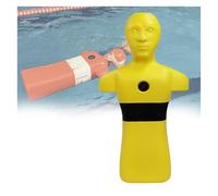 Manichino For Addestramento In Acqua, Manichino For Esercitazione Antincendio, Funzione Di Riempimento/svuotamento Rapido, For Esercitazioni Di Salvataggio(Yellow)