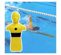 Manichino For Il Salvataggio In Acqua For La Prevenzione Dell'annegamento, Simulazioni In Piscina/spiaggia E Fiume, Con Tre Porte Di Iniezione D'acqua For Gare In(Yellow)