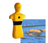 Manichino For Il Salvataggio In Acqua - For L'addestramento Al Fuoco Con Simulazione Di Piscina/spiaggia/fiume Scarico Rapido(Yellow)