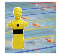 Manichino For Il Salvataggio In Acqua - Simulatore For Piscina/spiaggia/fiume, Attrezzatura For L'addestramento Al In Piscina, Adatto Ad Adolescenti/adulti(Yellow)
