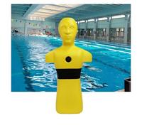 Manichino For Il Salvataggio In Acqua - Simulazione Di Piscina/spiaggia/fiume, Prevenzione Dell'annegamento Con Scarico Rapido E Tre Porte Iniezione Dell'acqua(Yellow)
