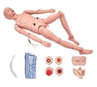 Manichino for intubazione for adulti, modello didattico, manichino for la formazione delle competenze infermieristiche, modello di anatomia umana, manichino for infermieri maschili e femminili, adatto