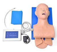Manichino for intubazione in PVC for adulti - Trainer elettronico for la gestione delle vie aeree for la simulazione dell'intubazione tracheale nei laboratori scientifici