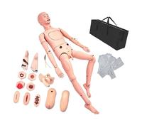 Manichino For La Cura Del Paziente A Figura Intera Con 24 Elementi For Operazioni Infermieristiche Di Base E Genitali Intercambiabili For Studenti Di Infermieristica Che Insegnano(Male)