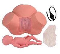 Manichino for la formazione in ostetricia a grandezza naturale 1:1 con modello di feto, simulatore di parto standard, modello di formazione for l'insegnamento della distocia, modello di formazione for