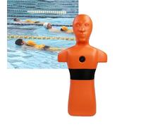 Manichino For La Prevenzione Dell'annegamento In Acqua, Simulazione Di Piscina/spiaggia E Fiume, Con Scarico Rapido Tre Porte Iniezione Dell'acqua(Orange)