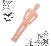 Manichino gonfiabile: accessorio per il corpo umano a grandezza naturale da 70 pollici, modello di esposizione di Halloween, figura di decorazione di cosplay, bambola realistica | Supporto per cortile