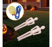 Manichino gonfiabile con corpo spaventoso, decorazione da negozio da 148 cm