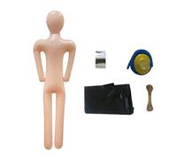 Manichino gonfiabile da 1,55 m, modello da esposizione per decorazioni fai