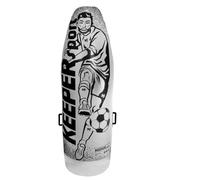 Manichino gonfiabile da portiere - KEEPERDummy - 205 cm - Dummy per allenamento da portiere e squadre - con serbatoio dell'acqua, nero