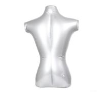 Manichino Gonfiabile Modello Torso Maschio per Abbigliamento e Accessori Presentazione Mezzo Busto Portatile in PVC per Esposizioni Retail e Fiere