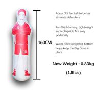 Manichino gonfiabile per affrontare il calcio multiuso per kickboxing