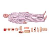 Manichino Infermieristico A Corpo Intero, Multifunzionale Modello Di Umano | con camice per paziente e modulo scambio per formazione degli studenti primo soccorso 170cm