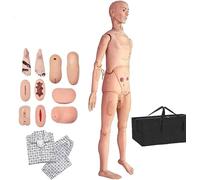 Manichino infermieristico multifunzionale, simulatore di assistenza al paziente da 170 cm, modello anatomico umano for la formazione medica infermieristica