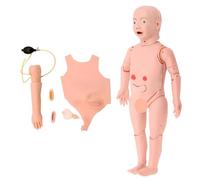 Manichino infermieristico per bambini, modello a corpo intero con pelli intercambiabili per formazione medica e materiale didattico