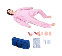 Manichino infermieristico per la formazione, manichini umani medici per la formazione del manichino per l'assistenza ai pazienti 17 articoli Competenze infermieristiche per ospedal,Female-5ft