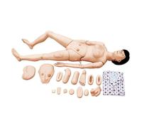 Manichino Infermieristico Uomo-donna, Manichino Per Addestramento Geriatrico, Manichino Multifunzionale Per L'assistenza Al Paziente Con Genitali Intercambiabili(Female)