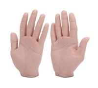 Manichino Maschile in Silicone Flessibile Mano Realistica Riutilizzabile Pratica a Mano per Dipingere Mostrando Gioielli Oggetti di Scena per le Vacanze Film TV Oggetti di Scena