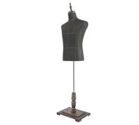 Manichino maschio sartoriale, manichino da uomo, busto sartoriale, altezza regolabile 150-180 cm, busto per presentazione e design