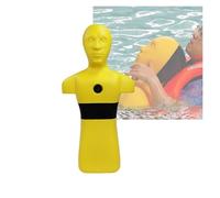 Manichino Per Addestramento Al Salvataggio In Acqua,dispositivo Di Rapido Con Iniezione D'acqua,strumento Addestramento Al In Piscina(Yellow)