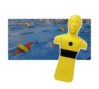Manichino Per Addestramento Al Salvataggio In Acqua,simulatore Con Peso Regolabile, Strumento Didattico Per La Prevenzione Annegamento, 3 Ingressi D'acqua(Yellow)