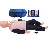 Manichino per addestramento CPR per bambini, professionale, per la RCP, con feedback realistico delle vie aeree per pratica di primo soccorso salvavita