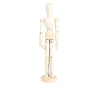 Manichino Per Artisti - Manichino In Legno Per Artisti | Manichino In Legno Per Artisti Con Base Magnetica | Manichino Per Artisti Figura Umana | Figura In Legno In Legno Massello Fatta A Mano