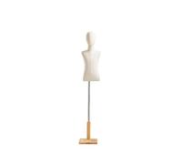 Manichino per bambini con spilli, torso per bambino con supporto, torso per bambino in tessuto, per esposizione di abbigliamento e sciarpe(C,3 years old)