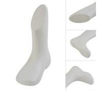 Manichino per bambini per modellare e presentare calze e scarpe, materiale in polietilene, adatto per negozi al dettaglio e accessori fai da te per la casa, supporto modello per bambini (bianco - 14