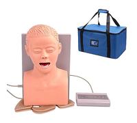 Manichino per intubazione - Simulatore nasale orale in PVC con dispositivo di allarme dentale per la gestione delle vie aeree e l'istruzione infermieristica - 220 V