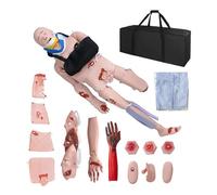 Manichino per la cura del paziente con fratture degli arti chiusi, manichino per la formazione sulle competenze di cura del paziente geriatrico, modello di trauma, simulatore per la gestione delle l