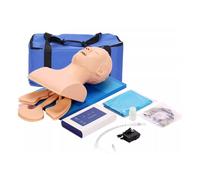 Manichino per l'intubazione tracheale, simulatore elettronico di addestramento per la gestione delle vie aeree, ideale per esercitazioni infermieristiche e insegnamento scolastico