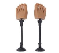 Manichino per Piede in Silicone per Manicure, Piede per Allenamento per la Pratica delle Unghie in Silicone, Pratica di Simulazione Flessibile Pieghevole per la Visualizzazione