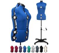 Manichino professionale da sartoria regolabile da donna, con 13 quadranti, aghi, intero, taglia L