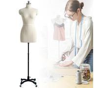 manichino sartoriale donna, Torso di manichino femminile taglie forti per abiti da donna, manichino per cucire, altezza regolabile, corpo per negozio, boutique, stilista,WITHOUTarms-XL86