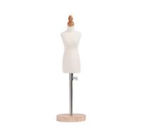 Manichino Sartoriale Piccolo, SADUTORI Dummy Famale MANNELOMIN Mini Modello Regolabile Altezza Tailor Manichini Doll Doll Dress Form Display Dollhouse Accessori Decorazione (Size : 1/2)